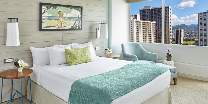 客室の様子ベッド1台